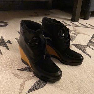 Cole Haan Henson Wedge Boots (Size 6)